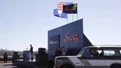 Scout Motors breaks ground on new $2 billion plant in South Carolina