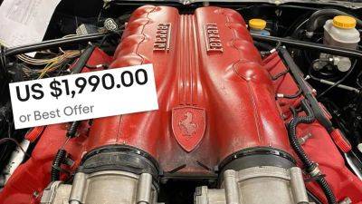 Ferrari F136 V8s Are Shockingly Cheap, But Buying One Is the Easy Part - thedrive.com - Italy - state California