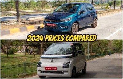 Tiago Ev - Ev And - Tata Tiago EV And MG Comet EV Prices Slashed, Here’s How They Compare Now - cardekho.com - India - city Delhi