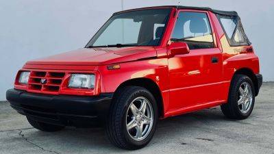 This LIttle Geo Tracker Has A Big Mustang V-8 - motor1.com - state Alabama