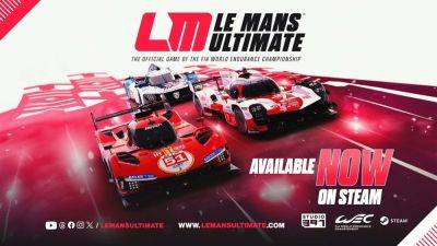 Official 24 Hours Of Le Mans Game, Le Mans Ultimate, Available Today - motor1.com - Usa - Japan - Italy - France - Belgium - Portugal - Bahrain - county Early