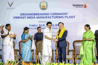Vietnam’s Vinfast Electric Car Plant In India – Ground Breaking Ceremony - rushlane.com - India - Vietnam