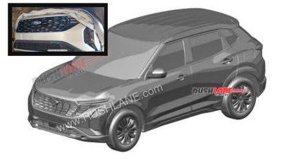 New Ford SUV Patent Leaks – Is This Next Gen EcoSport To Rival Nexon?