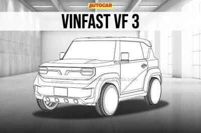 Tiago Ev - VinFast VF 3 EV SUV design patented in India - autocarindia.com - India - city Las Vegas - Vietnam