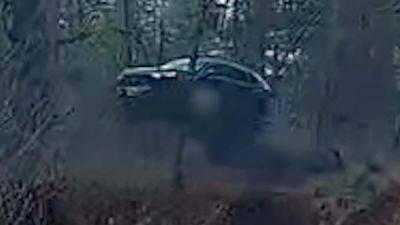 Driver Somehow Survives Launching Car Off 200-Foot Embankment