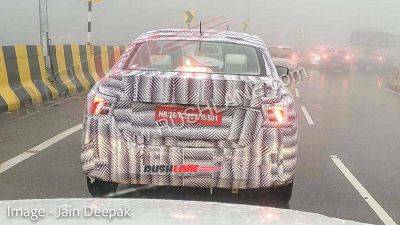 2024 Maruti Dzire Spied For First Time – Launch Soon After New Swift