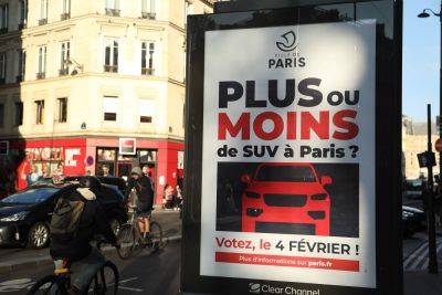 Paris targets its own Chelsea tractors by trebling parking fees for 'les 4x4 de ville'