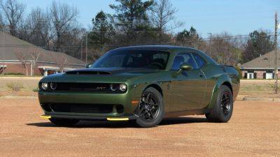 Jay Leno - Soldier’s Dodge Challenger Demon 170 Hits Auction Block for Charity - thedrive.com - city Houston