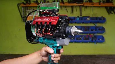 This Mini V8-Powered Drill Sounds Like a Corvette In the Palm of Your Hand - thedrive.com - city Milwaukee