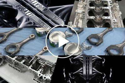 Bugatti News - Mate Rimac Shows Bugatti V16 Engine Internals And Confirms Elon Musk's 0-60 Claim - carbuzz.com - France