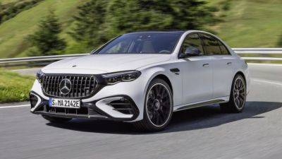 Mercedes-AMG E53 Hybrid Debuts With Up To 603 HP Of Electrified Muscle