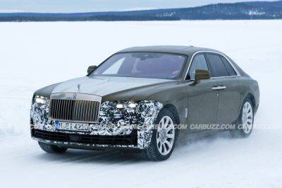 Rolls-Royce Ghost Facelift Spied With Spectre Looks - carbuzz.com - Sweden
