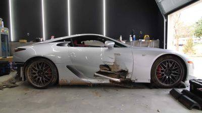 Crashed Lexus LFA Could Cost $500,000 To Rebuild - motor1.com - Georgia
