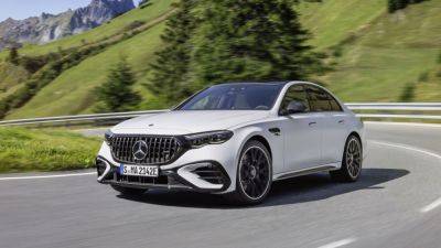 2025 Mercedes-AMG E 53 Hybrid debuts as a PHEV with an inline-six