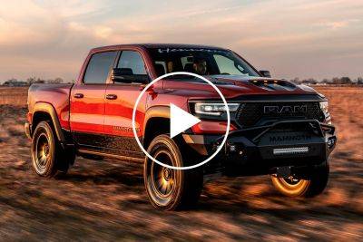 Ram TRX Mammoth 1000 Gets 1,012-HP Send-Off From Hennessey - carbuzz.com - state Texas