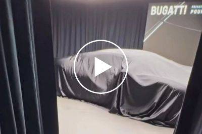 Bugatti News - Mate Rimac Shows Bugatti Chiron Successor's Silhouette - carbuzz.com - Croatia - Volkswagen