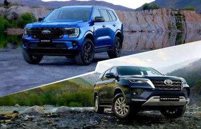 Ford Endeavour - Ford Endeavour vs Toyota Fortuner: Specifications Compared - cardekho.com - Usa - India - Australia