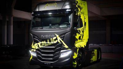 Metallica’s European Tour Rocks Ahead With Electric, Hydrogen Trucks