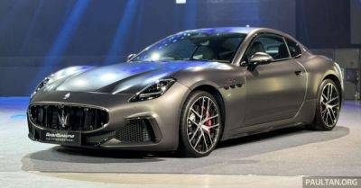2024 Maserati GranTurismo launched in Malaysia – up to 557 PS; 3.0T V6; from RM739k before taxes, options - paultan.org - Italy - Malaysia