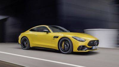 Mercedes-AMG GT 43 gets 416-hp four-cylinder and rear-wheel drive - autoblog.com
