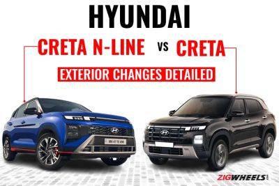 Here’s How Different The Hyundai Creta N-Line Looks From The Regular Creta