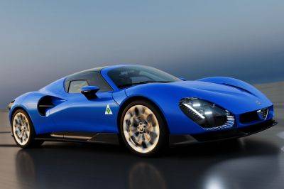 Alfa Romeo Celebrates 33 Stradale Day With New Royal Blue Color For The Supercar - carbuzz.com - Italy - Switzerland