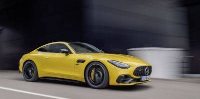 2025 Mercedes-AMG GT43 Features a 416-HP Turbo Four that Feeds the Rear Wheels - caranddriver.com