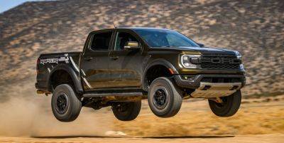 2024 Ford Ranger Raptor Jumps, Hustles, and Drifts