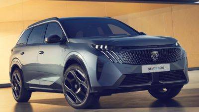 The New Three-Row Peugeot 5008 Has Hybrid and Electric Power