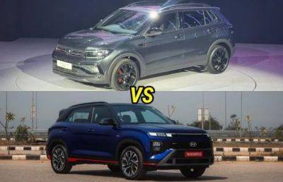 Volkswagen Taigun GT Plus Sport vs Hyundai Creta N Line: Compared In Images - cardekho.com