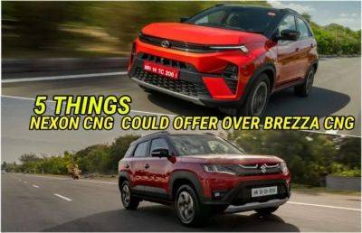 Tata Nexon CNG Could Offer These 5 Things Over The Maruti Brezza CNG