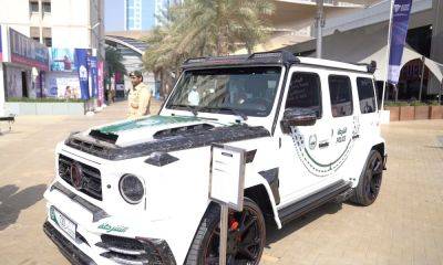 Dubai Police Welcome Mansory G63 to Opulent Patrol Fleet