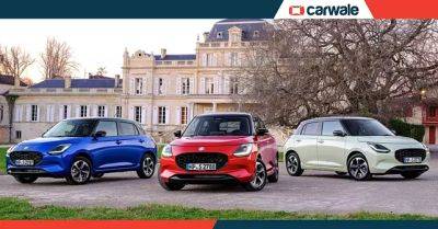 2024 Suzuki Swift picture gallery: All the changes inside and out - carwale.com - city Tokyo