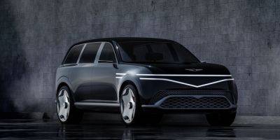 Genesis Neolun Concept Previews Future Luxe EV SUV, Likely Named GV90 - caranddriver.com - North Korea - New York - Greece