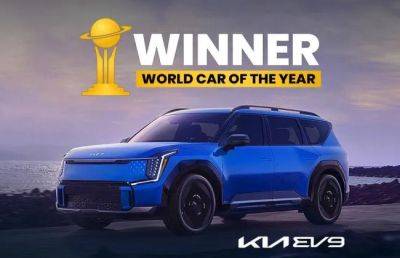 Kia EV9 Wins World Car Of The Year 2024 - cardekho.com - India