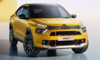 Citroën Basalt Vision Debuts as Stylish SUV Coupé - carmag.co.za - Usa - India