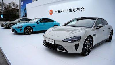 China's latest EV is a 'connected' car from smartphone and electronics maker Xiaomi