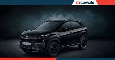 Tata Nexon Dark Edition launched in India; prices start from Rs. 11.45 lakh