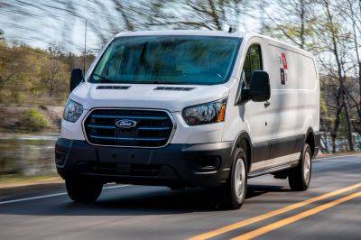 Ford Ev - Ford E-Transit Gets More Range And Quicker Charging For 2024 - carbuzz.com - Usa - Canada - county Ford