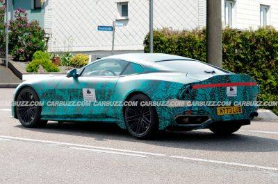 Aston Martin V12 Super-GT Spied As DBS Replacement Draws Near