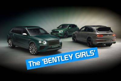 Trio Of Custom Bentaygas Celebrates The 'Bentley Girls' Of The 1920s