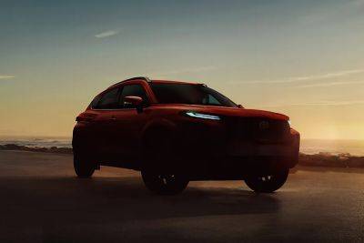Maruti Fronx-based Toyota Crossover (Taisor) Teased, First Look At Its Design Tweaks
