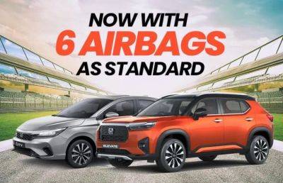 Honda Elevate, City, And Amaze Prices Hiked, Elevate And City Get 6 Airbags As Standard - cardekho.com - city Honda - county Price