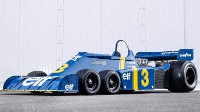 One of Tyrrell’s Iconic P34 Six-Wheeled F1 Cars Is Going to Auction - thedrive.com - Sweden - Monaco