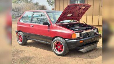 This 1.6L EcoBoost-Swapped Ford Festiva Is Like an ’80s Fiesta ST - thedrive.com - Usa