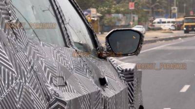 Tata Curvv spotted yet again, will feature blind spot monitoring. Check details
