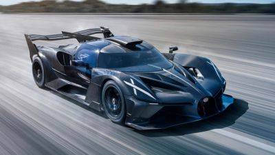Bugatti Says Its 1,600-HP Bolide Can Pull on Formula 1 Cars