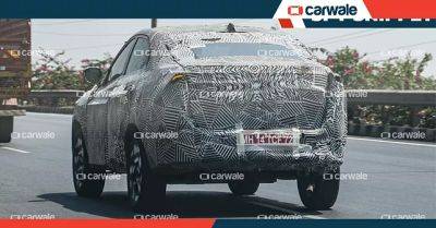 Tata Curvv spied testing; coupe SUV stance detailed