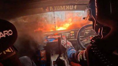 Scary Formula Drift Fire Shows How Quickly Things Can Go Wrong in a Race Car