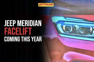 Jeep Meridian facelift teased, launch confirmed for 2024 - autocarindia.com - India - Brazil